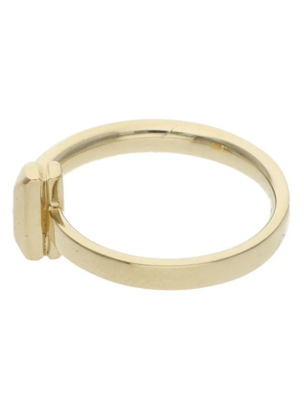 Tiffany & Co T One 18k Yellow Gold Ring